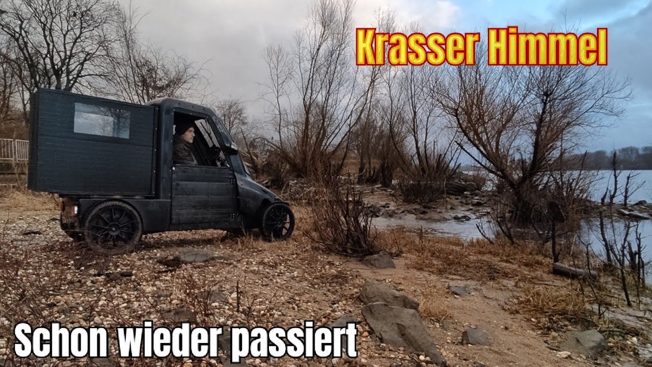 Regen, Festgefahren und Akkus leer - Winter Ausflug Desaster