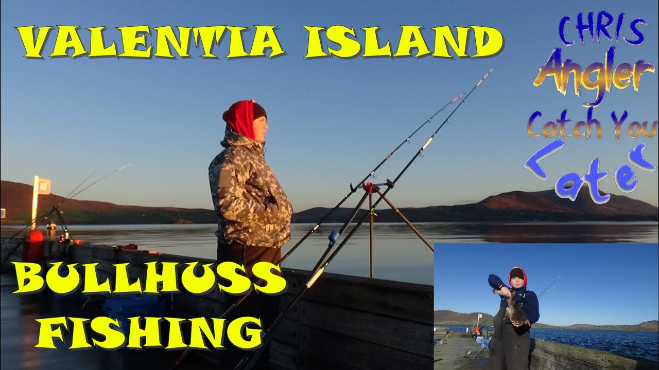 Fishing for dogfish and Bullhuss with big baits on the Valentia Pontoons in Co.Kerry