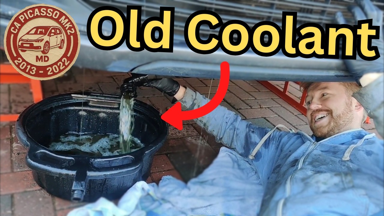 Flush and Refill Coolant | Citroen C4 Picasso MK2 1.6 HDi 