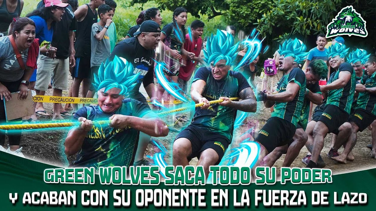 GreenW. no se quieren quedar a 0, dan todo en el juego del lazo. Hicieron comer lodo a los hombres