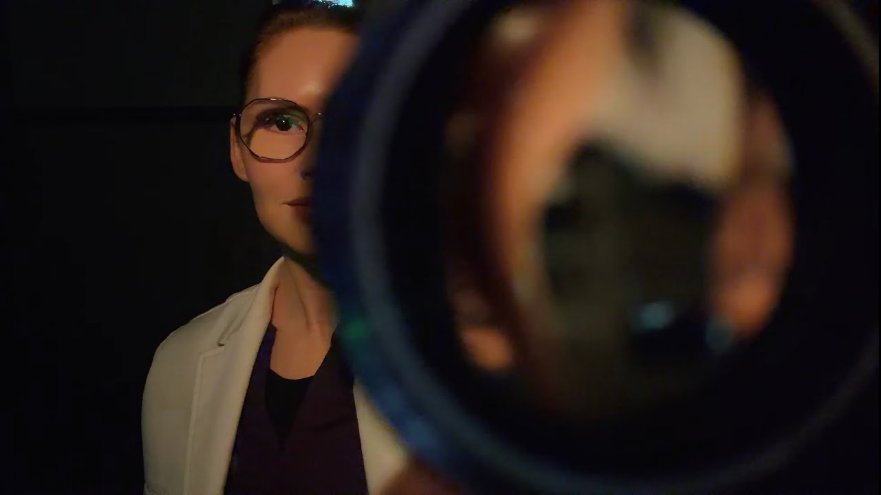 Medically accurate eye exam ASMR