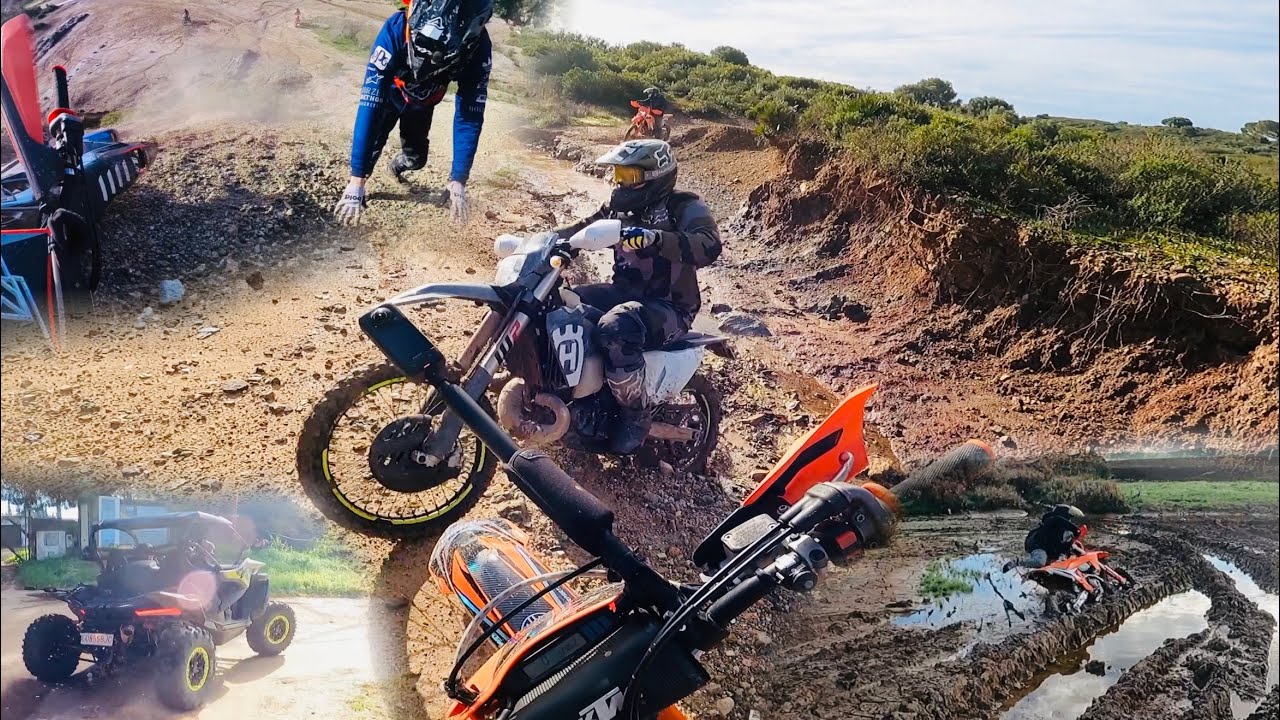 GoPro: DE RUTEO CON UN POQUITO DE (FANGO, CAIDAS, SUBIDAS y BUGGYS)