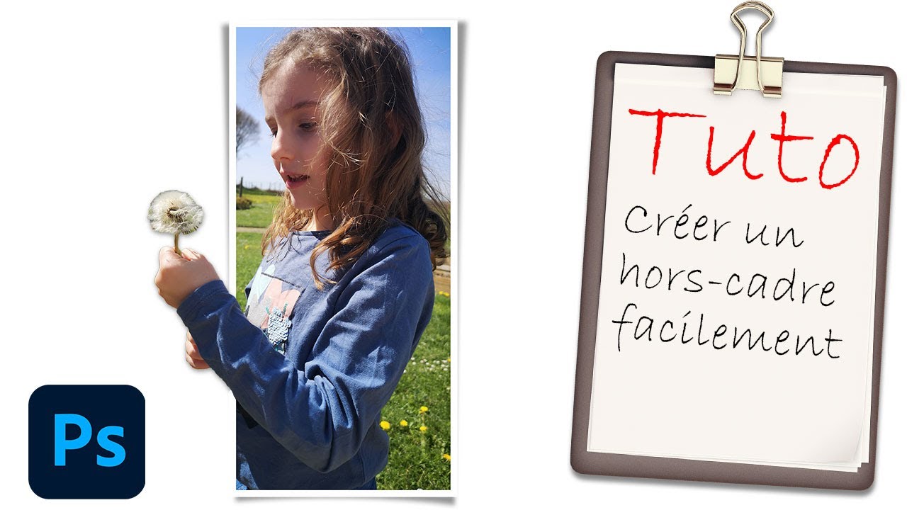 SCRAP DIGITAL - CREER UN HORS-CADRE FACILEMENT (Tutoriel)