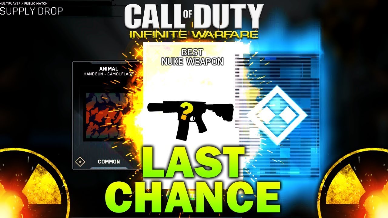 ALMOST GONE - The EASY Nuke Weapon In Infinite Warfare (IW Easy Nuke Class Setup)