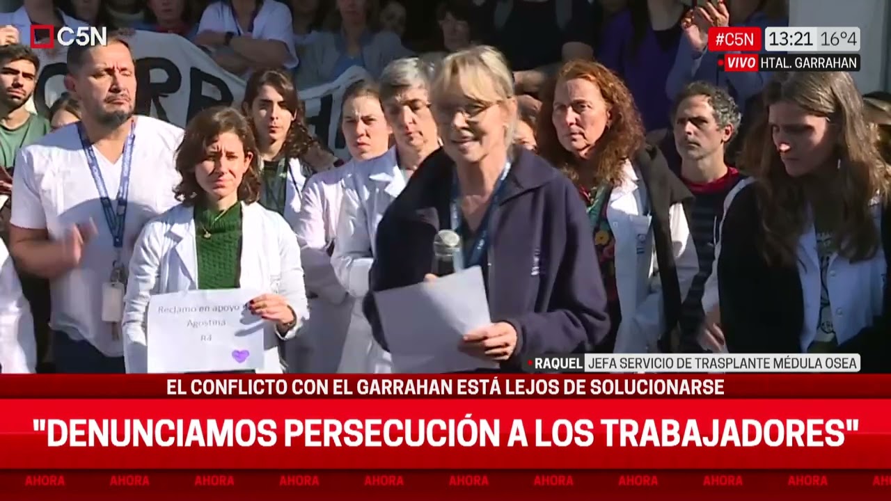 CONTINÚA el CONFLICTO SALARIAL: COMUNICADO del GARRAHAN