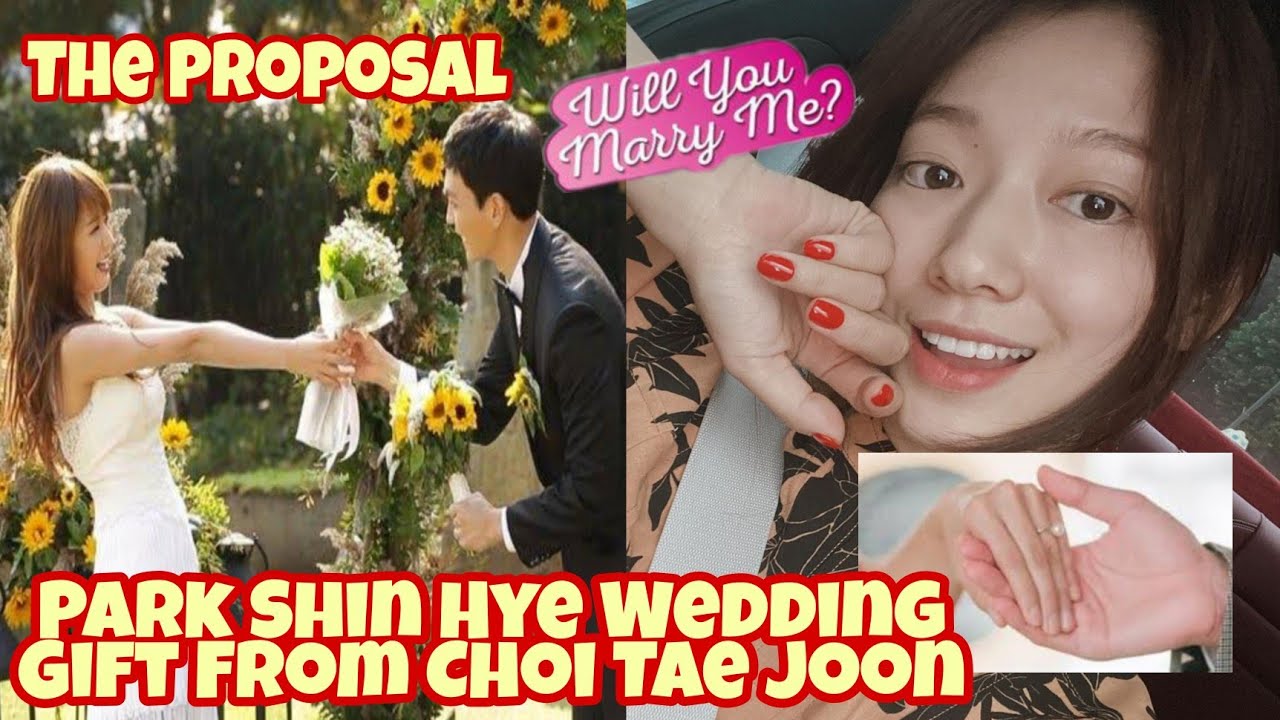 Park Shin Hye Received Wedding Gifts From Choi Tae Joon The Proposal? 😲😲