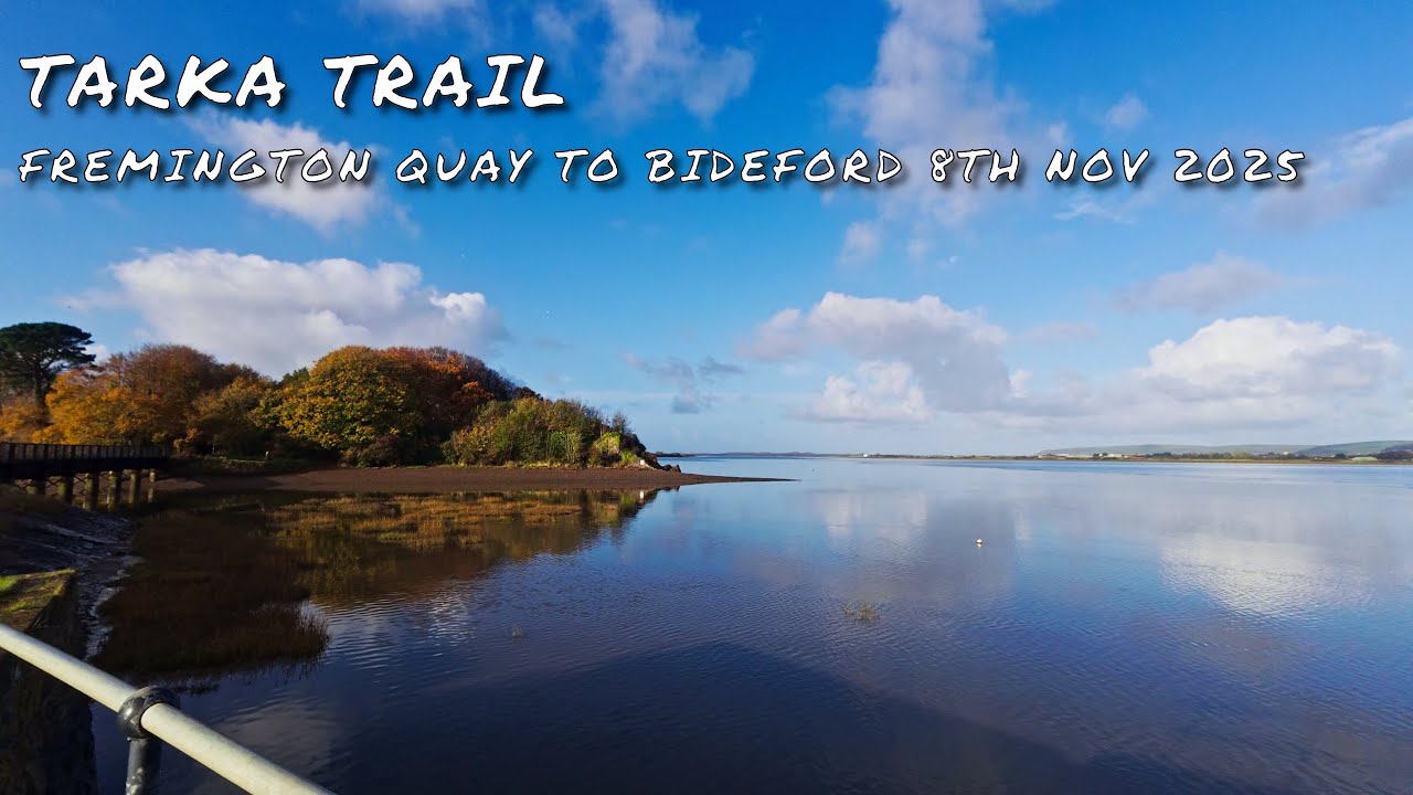 Tarka Trail - Fremington Quay to Bideford #djiosmoaction5pro