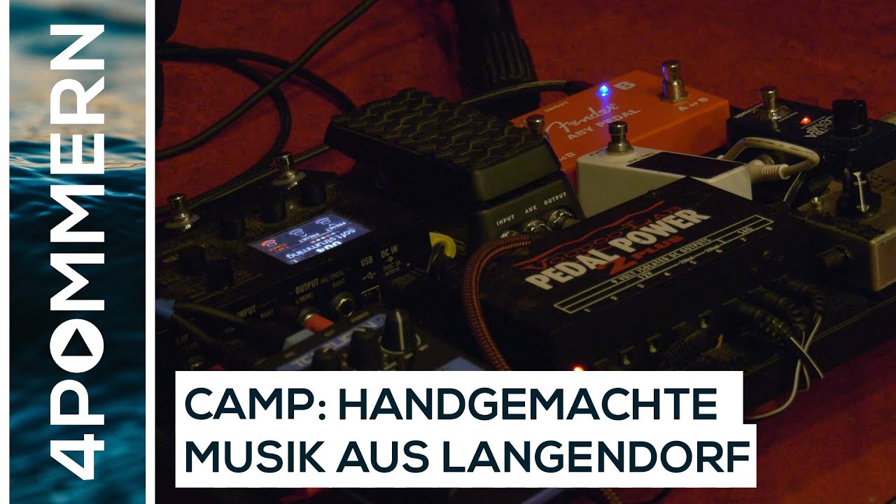 CAMP &ndash; handgemachte Musik aus Langendorf | Stralsund TV