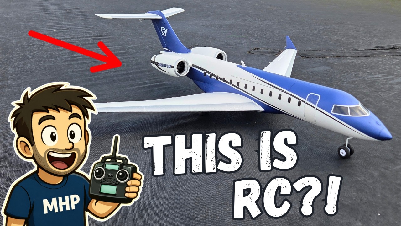 Радиоуправляемый частный самолет! Обзор и полет XFly J 65 Twin 40mm EDF.