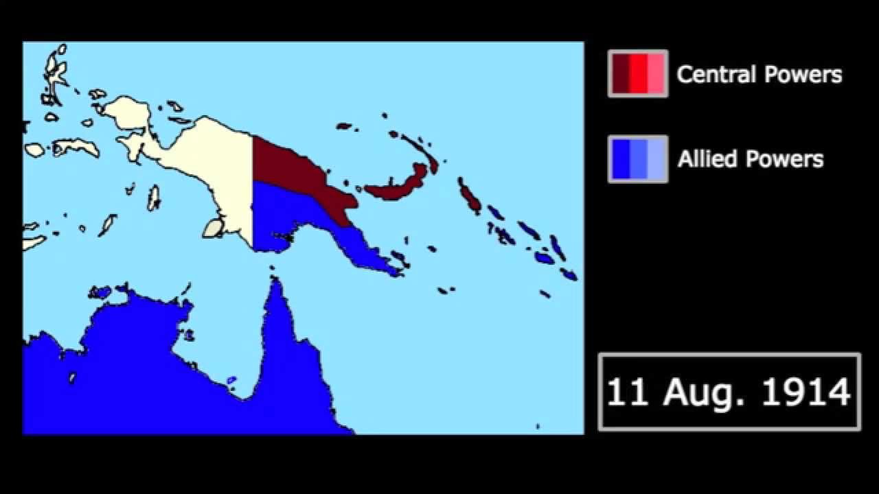 [WWI] The German New Guinea Campaign (1914-1918): Every Day