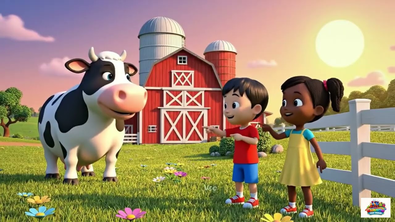 Old MacDonald Had a Farm 🐮🐷  3D Farm Animals So