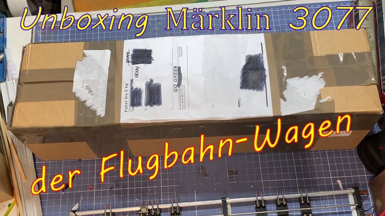 Unboxing Märklin 3077