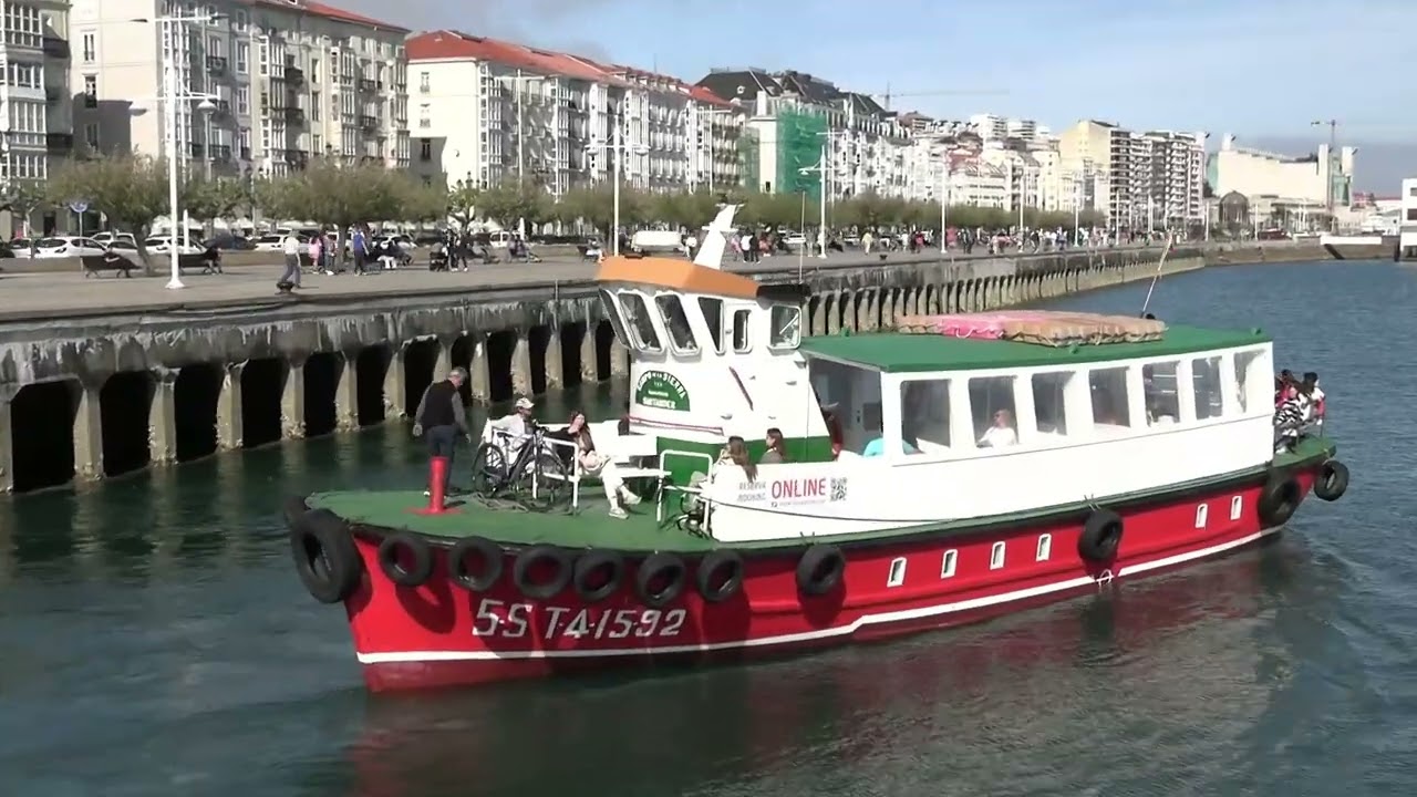 Lancha de Pedreña en Santander