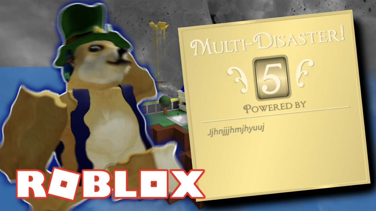 Roblox Natural Disaster Survival Intense Skedaddling