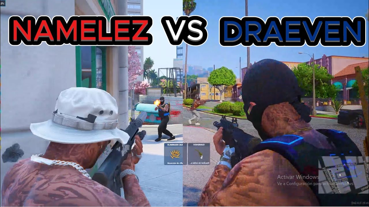 INCREIBLE TIROTEO NAMELEZ VS DRAEVEN | DOVUX LIFE