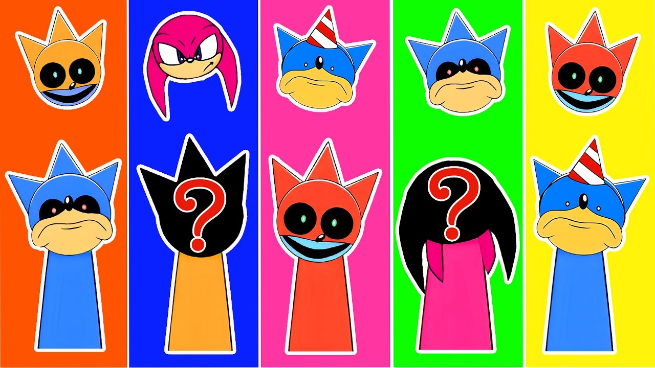 What Happens When These Characters Appear Together? 🎭⚡ | Sonic EDM Animation
