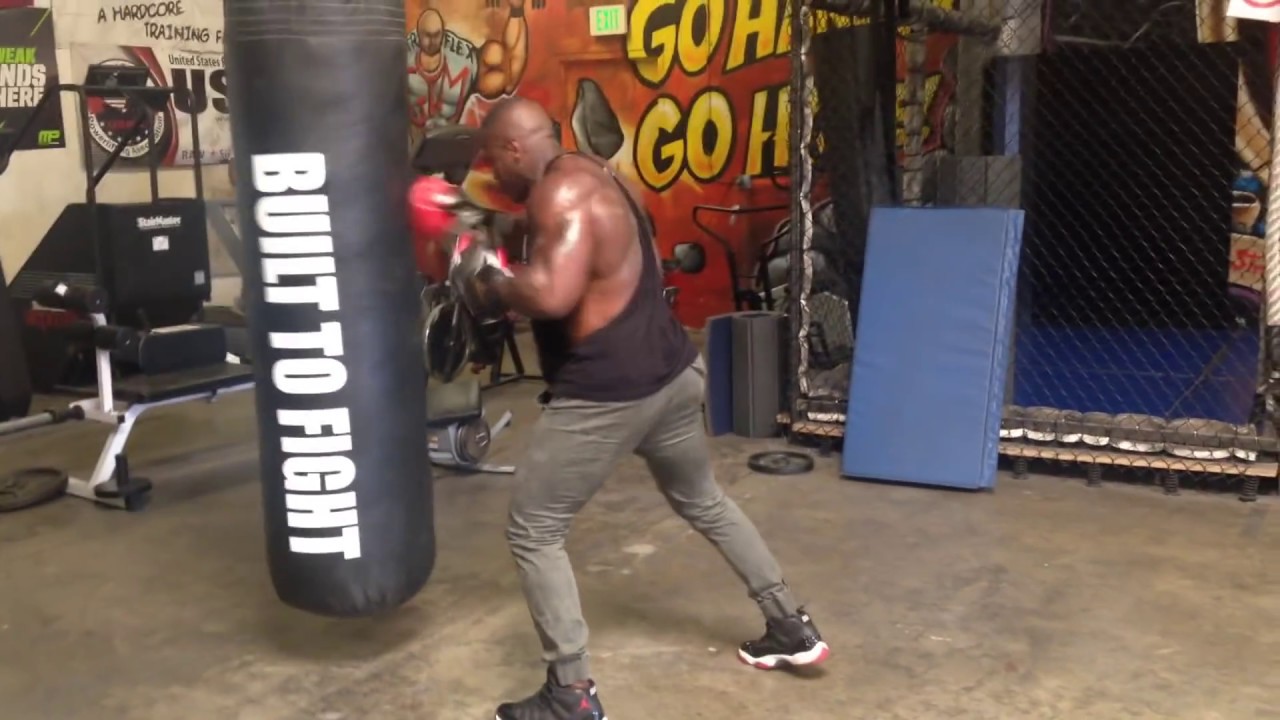 Mike Rashid bag work | cardio...