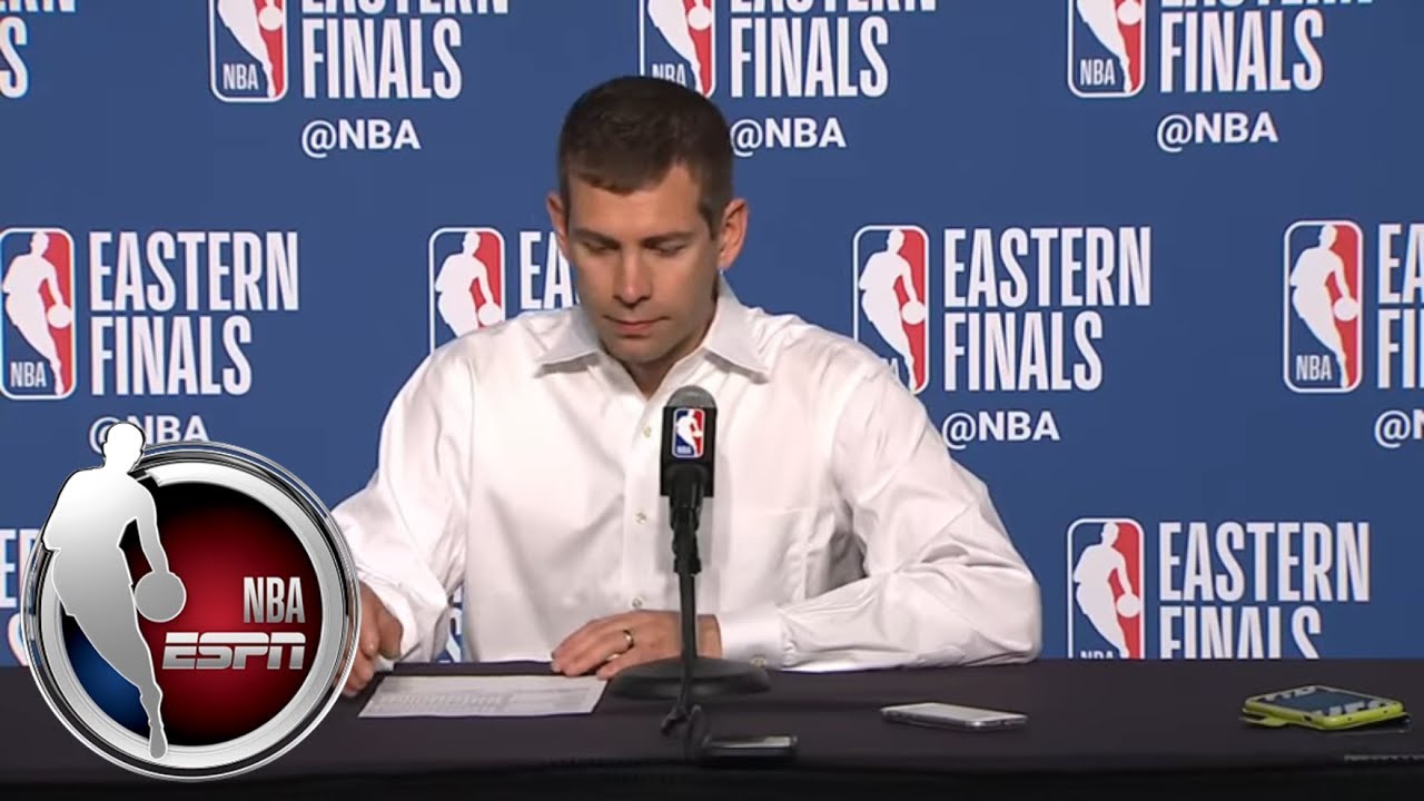 [FULL] Brad Stevens after Game 4 loss to Cavaliers: I never complain about officiating | NBA on ESPN