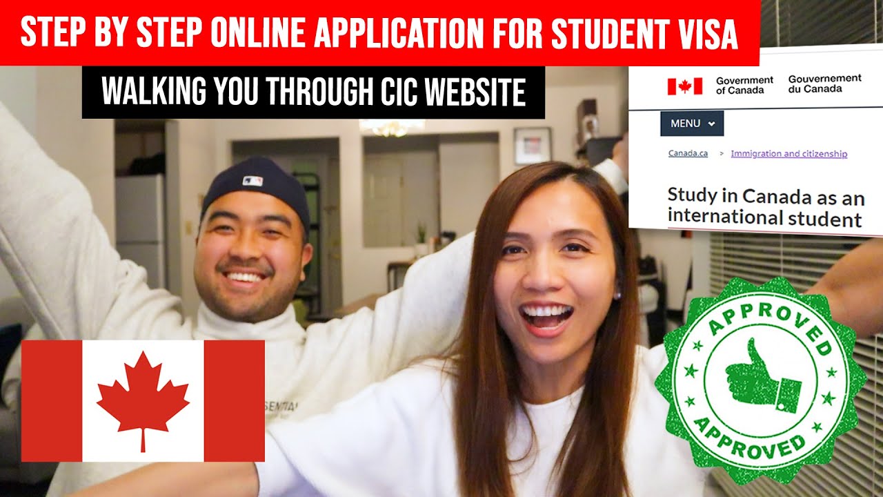 STUDENT VISA ONLINE APPLICATION| DETAILED STEP BY STEP  | Life In Canada | Vlog #20