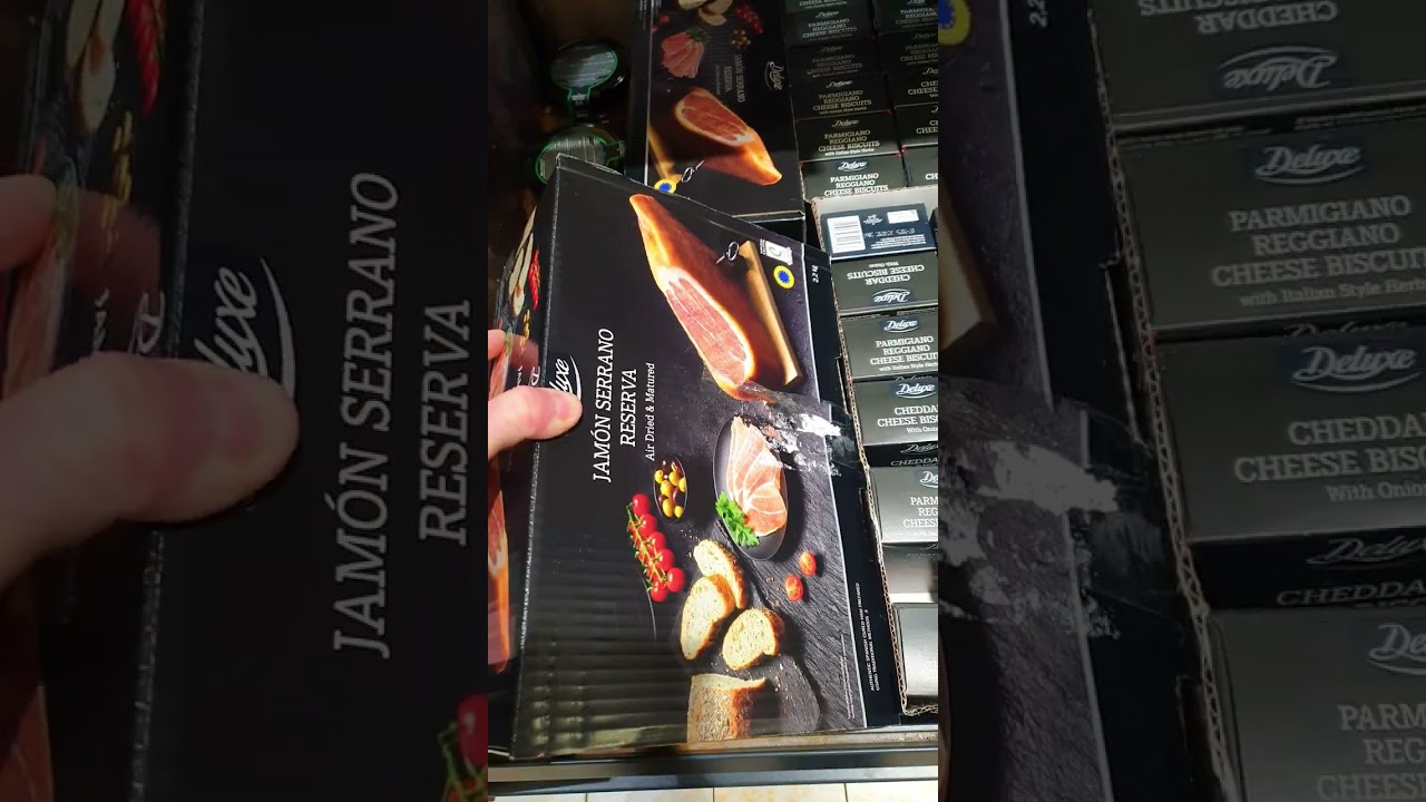 Jamon serrano leg🐷🍖 only in Lidl