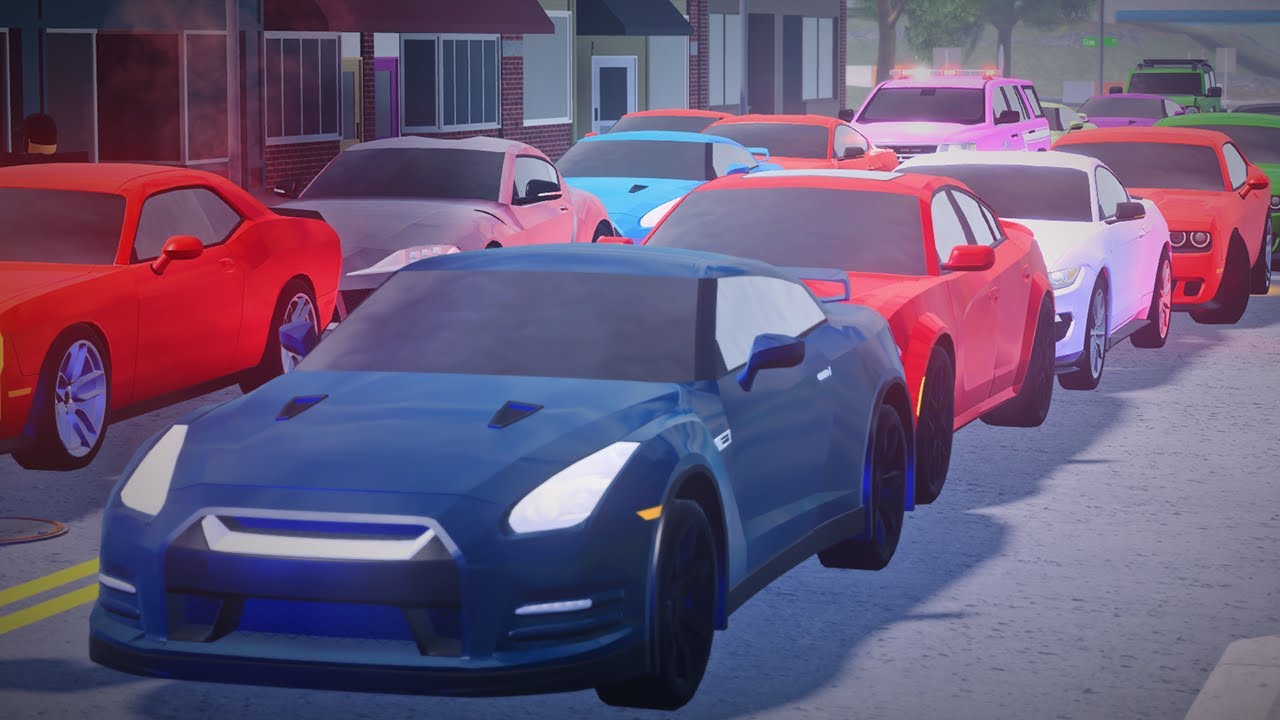 Racing 30 Cars around ERLC Springfield..