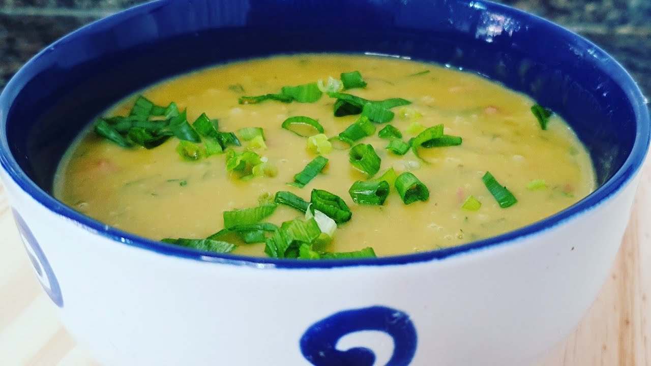 O melhor Caldo Verde com batata e ervilha.