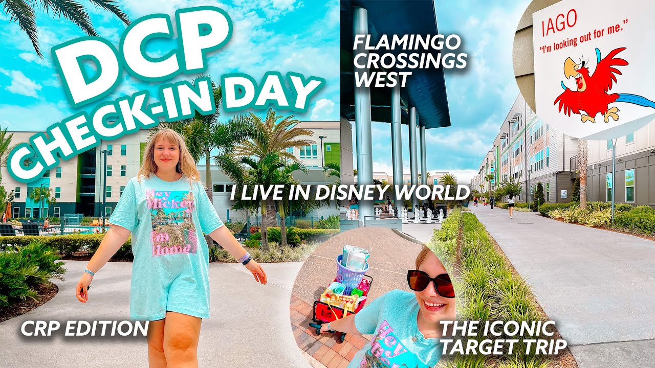 DCP MOVE IN DAY VLOG 2023 | Disney College Program Check-In - Flamingo Crossings West