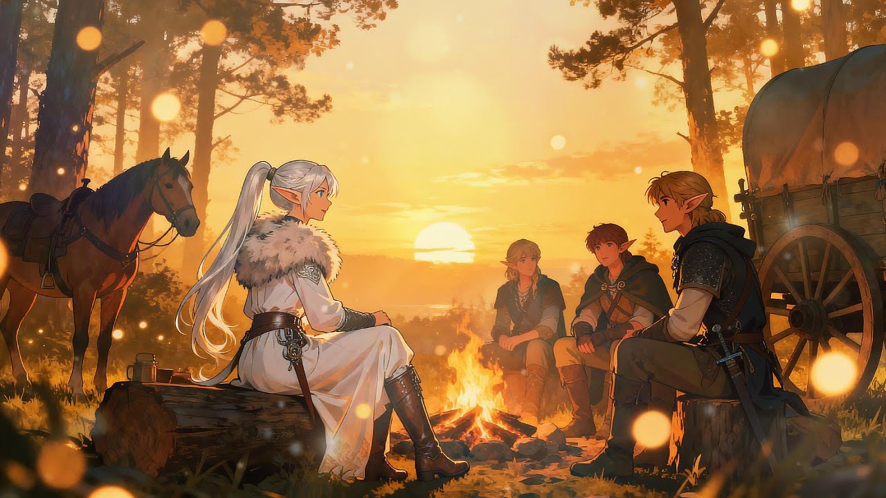 🍃Rest at Forest’s Edge | Relaxing Celtic Music | Peaceful Medieval Vibes | Fantasy BGM 🎻