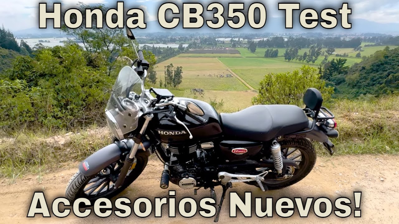 Honda CB350 Test drive off Road en Chia | Accesorios Nuevos