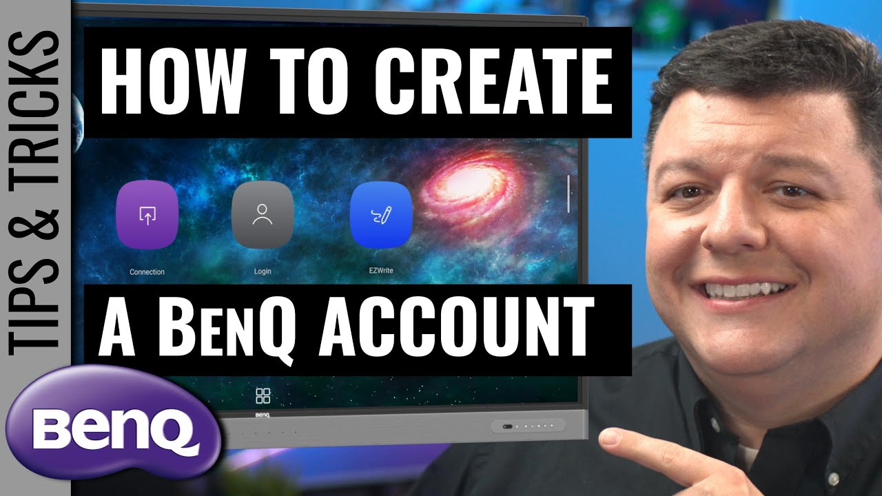 Creating a BenQ Account
