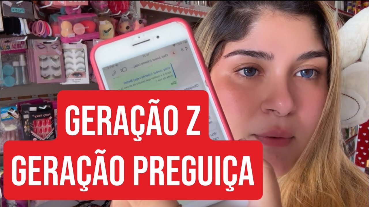 UMA GERAÇÃO PREGUIÇOSA, RESPONDENDO AOS COMENTÁRIOS 