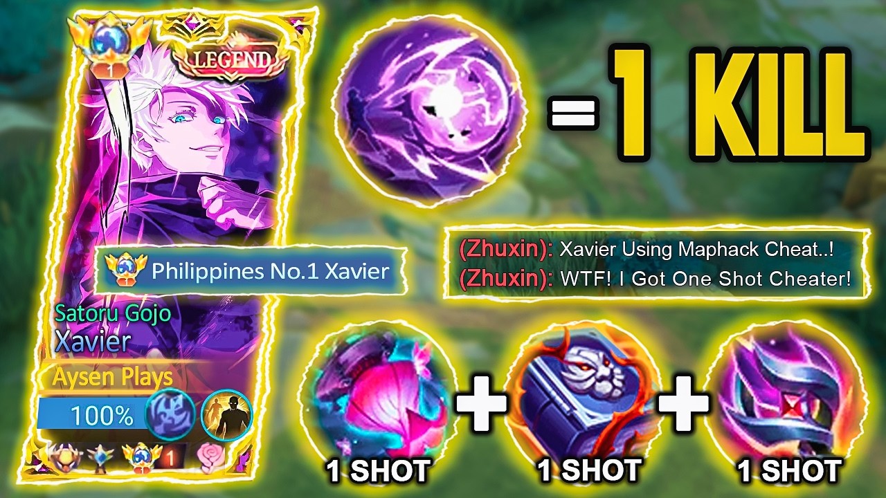 GLOBAL XAVIER ULTI SNIPES WITH THIS BROKEN BUILD! 😱 | XAVIER BEST BUILD AND EMBLEM 2026 | MLBB