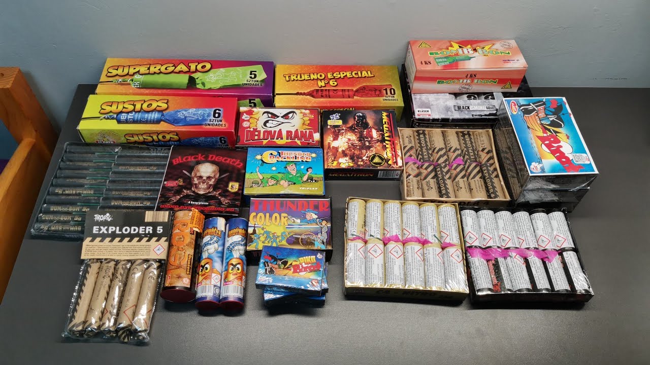 Unboxing pyrotechniky od PyroSR 2020/2021 | #2