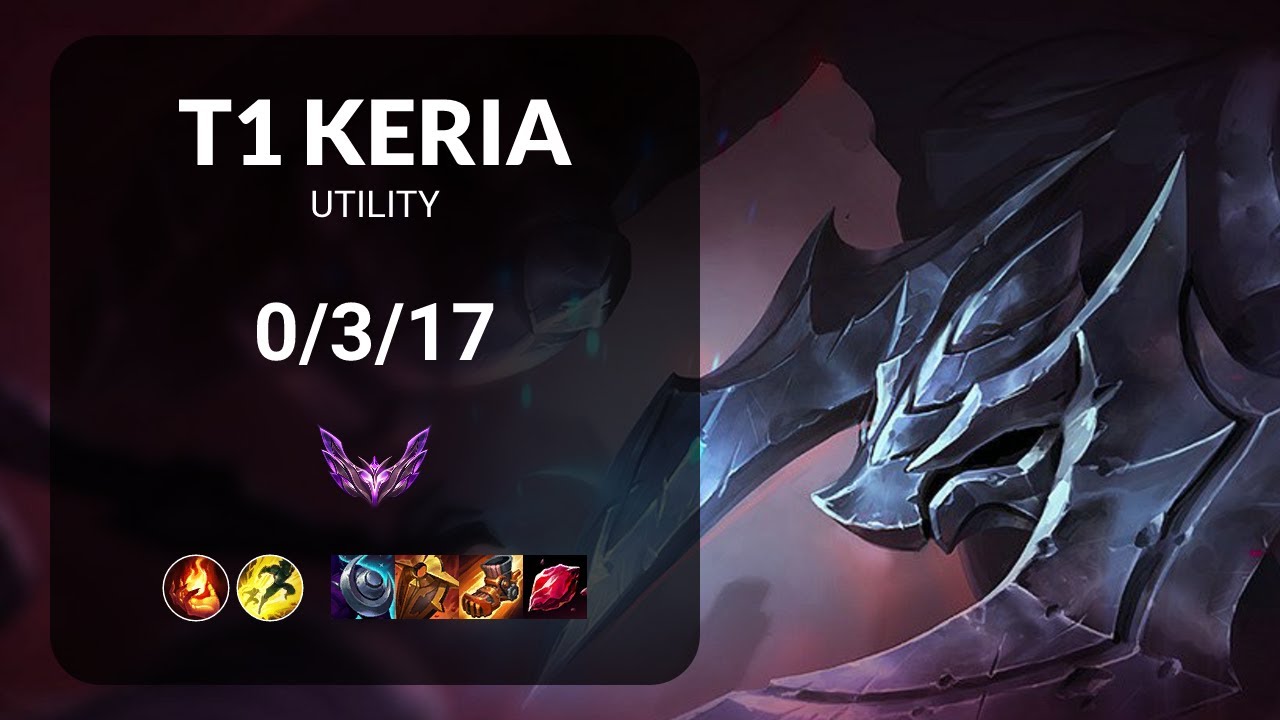 T1 Keria Alistar vs Zac UTILITY - KR  Patch 13.15