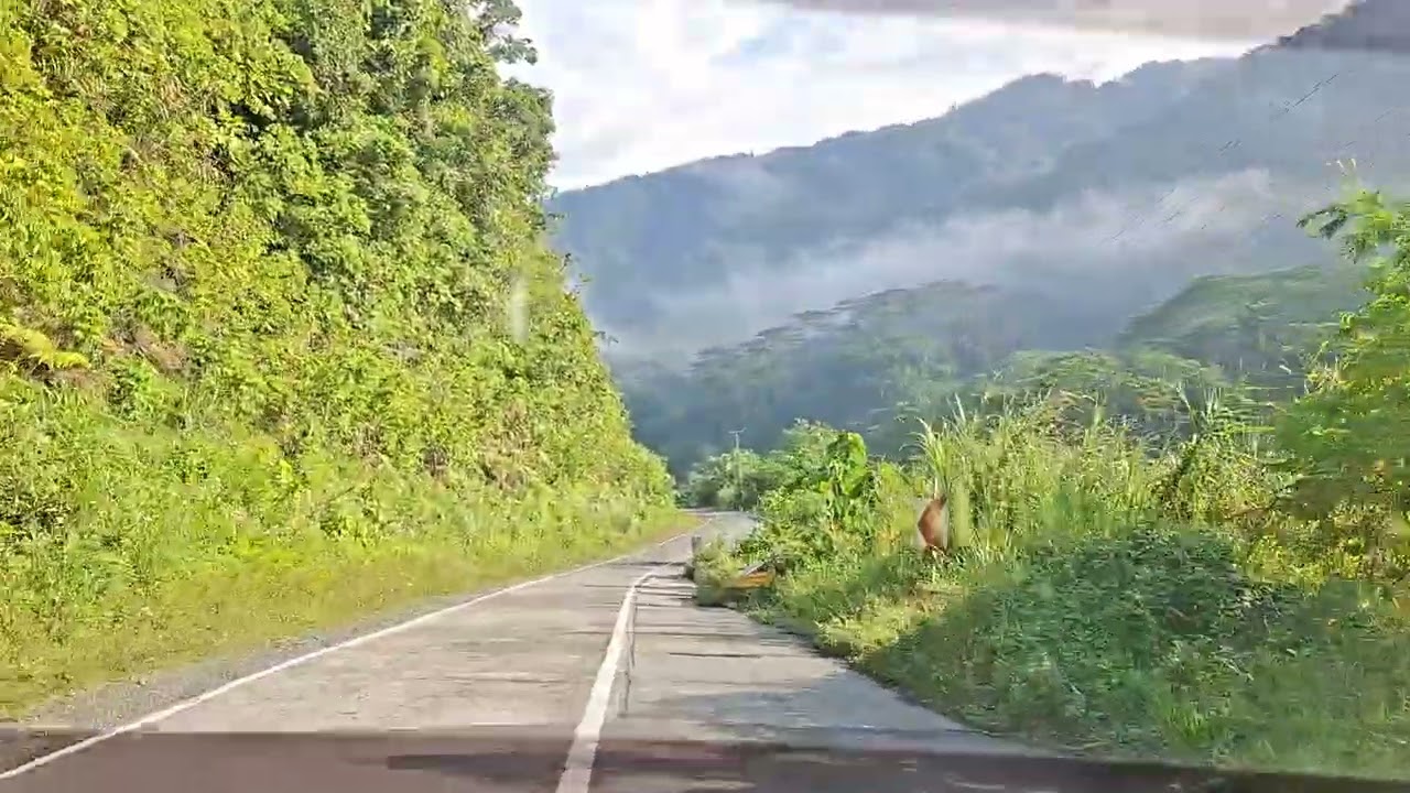 Riverside a long high- way  to maragusan