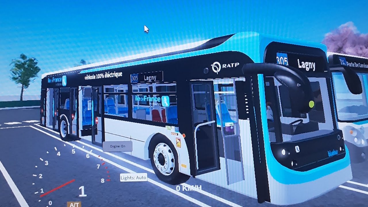 Servan free drive   ligne 305 : avenue de France à lagny