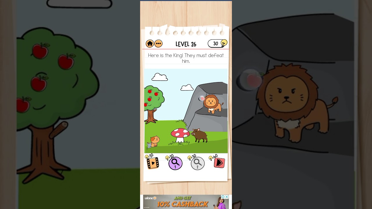 Brain Test 2 (Tom's Adventure) level 26