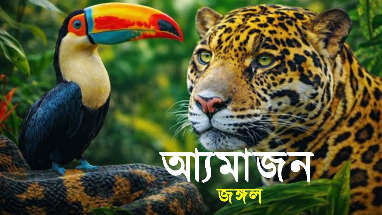 আমাজন রেইনফরেস্ট। পৃথিবীর ফুসফুসের রহস্য!