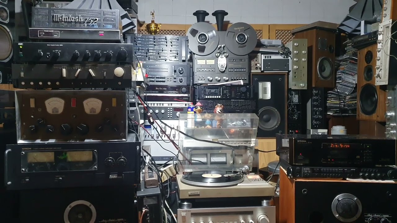 Усилитель Mcintosh 752 (США), 1985 год выпуска, Pre AMC (Англия), Pioneer Elite PD 73! Колонки Fi...