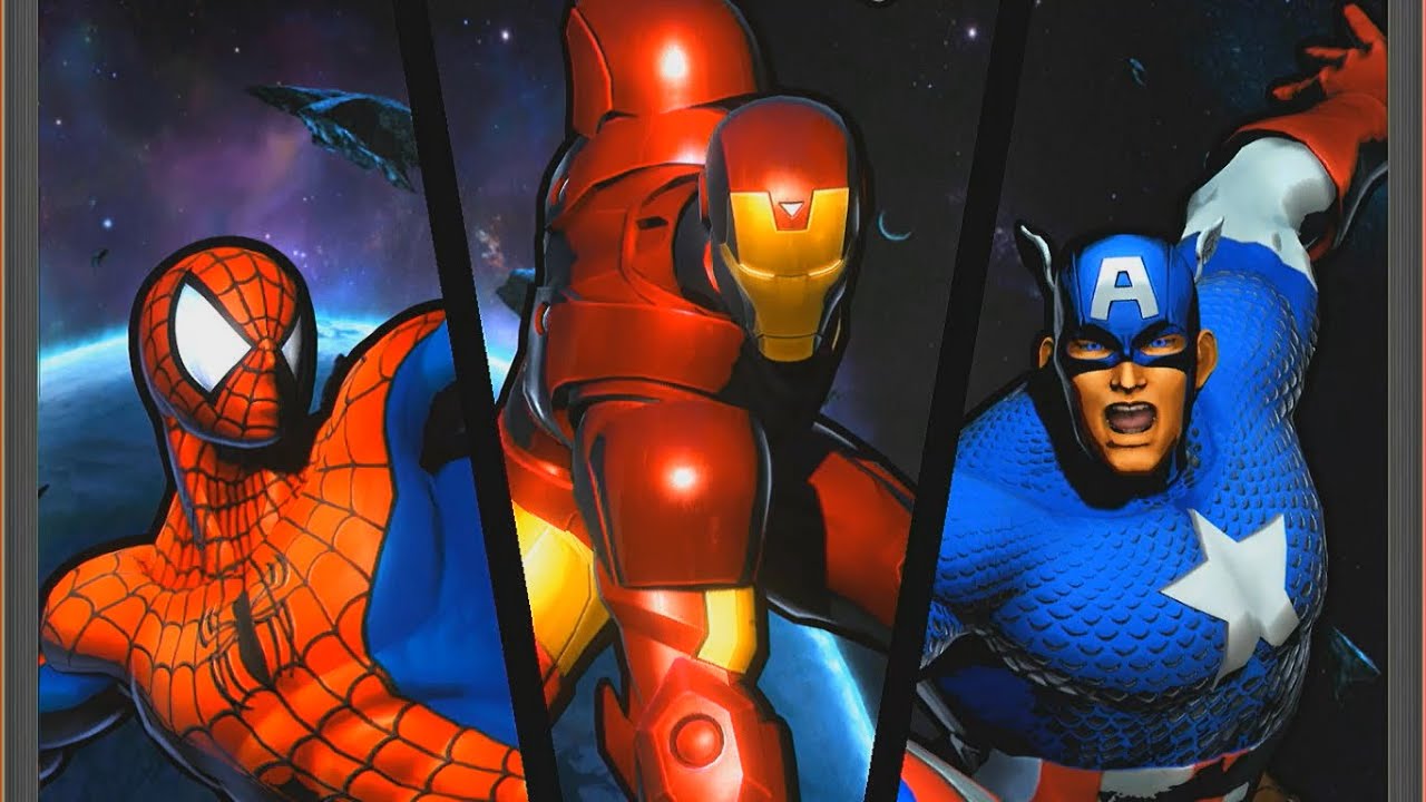 Ultimate Marvel vs Capcom 3 Iron Man Captain America Spider-Man arcade mode