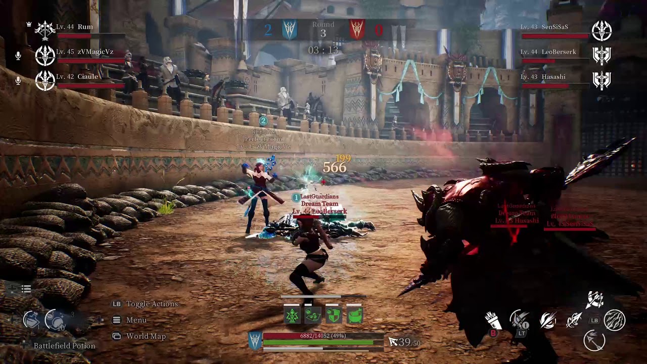 Bless Unleashed - Rum #1 EU Ranger 3v3 PVP - Terrifying Touture