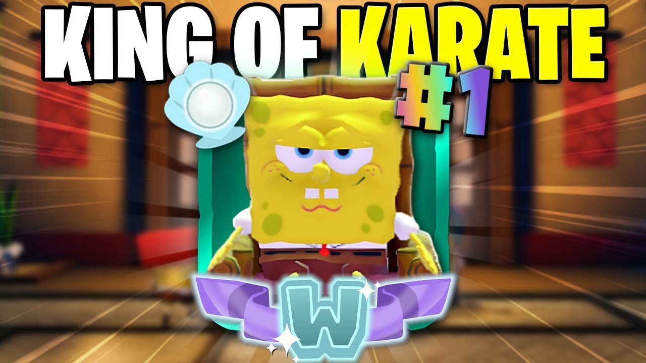 RACING FOR #1 in TOWER OF KARATE! (Spongebob Tower Defense)