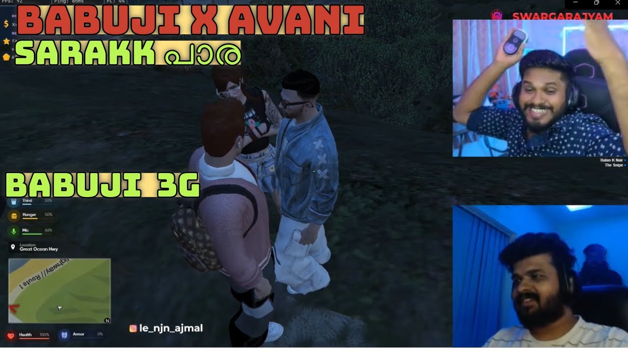 Babu x Avani - Sarakkannan പാര  #txagamingyt #blindrebel #gta5 #gta #tva #rp #roleplay