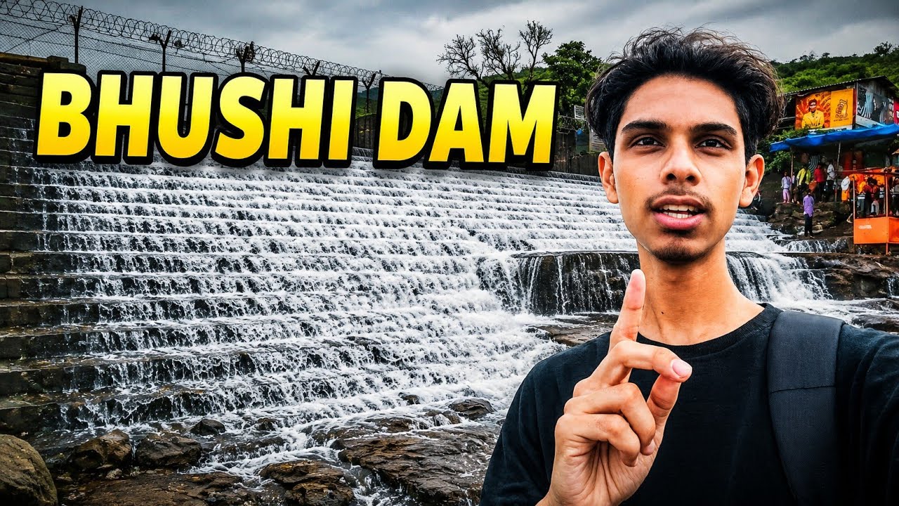 Bhushi dam lonavala in monsoon 