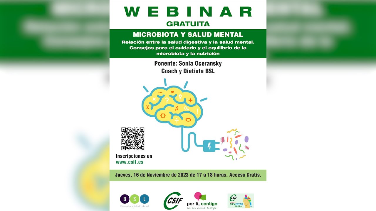 Webinar: Microbiota y Salud Mental