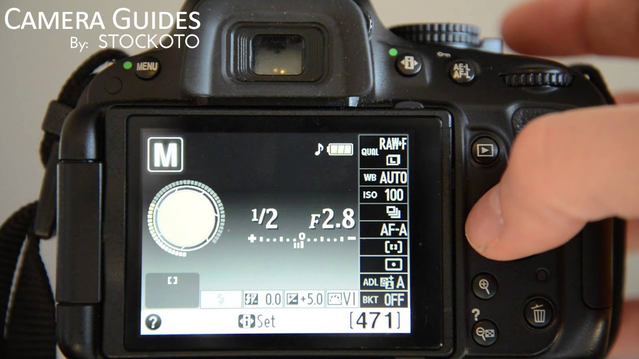 Как настроить режимы автофокусировки на Nikon D5100, D5200, D5300