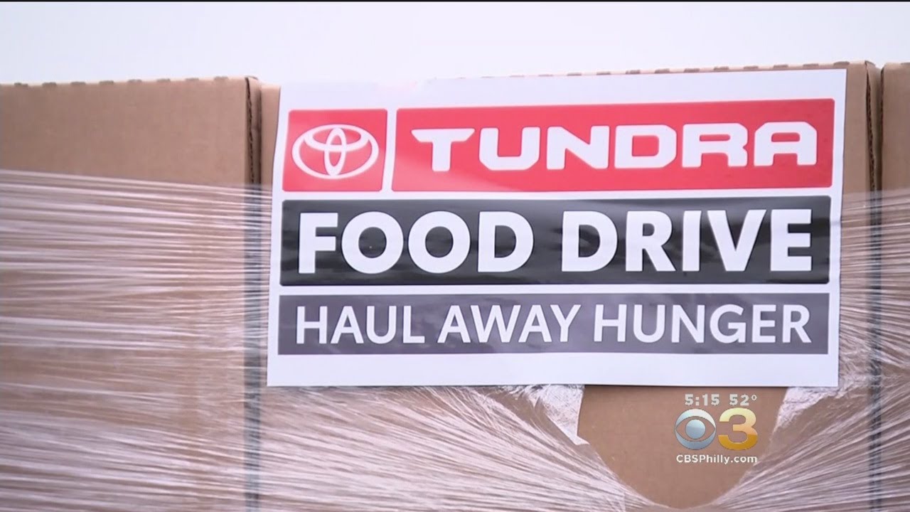 Toyota, Philabundance Team Up To Deliver Thousands Of Pounds Of Food To Families In Need