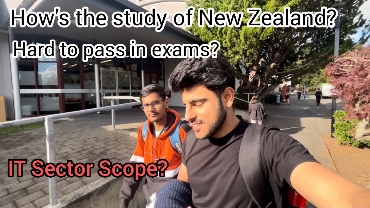 Study is Hard or Easy🤔 in New Zealand?🇦🇺| Scope Of IT Sector | RupeshNZ |