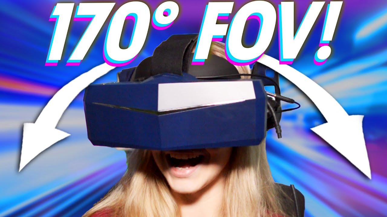 БЕЗУМНЫЙ УГОЛ ОБЗОРА! Эта VR-гарнитура просто снесла мне крышу. Обзор Pimax 8KX!