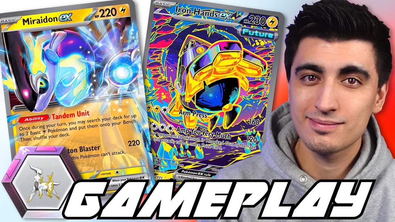 1 Hour of Miraidon ex Gameplay! (Highest Rank) Pokemon TCG Live